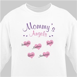 Angels of My Heart Personalized Sweatshirt | Personalized Sweatshirts