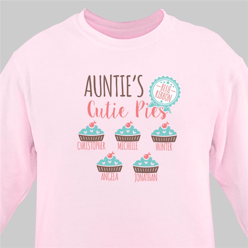 Personalized Cutie Pies Sweatshirt