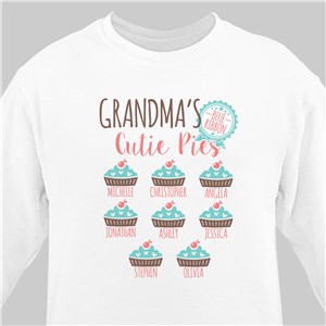 Personalized Cutie Pies Sweatshirt