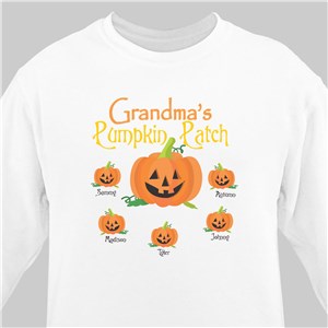 Pumpkin Patch Personalized Sweatshirt | Personalized Sweatshirts