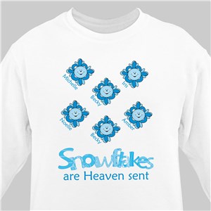 Snowflakes from Heaven Sweatshirt