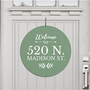 Personalized Welcome House Sign | Personalized Welcome Signs