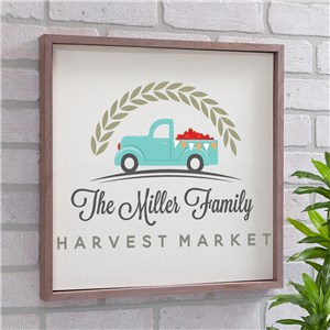 Harvest Market Personalized Pallet Decor | Wood Pallet Sign