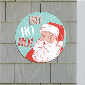 Retro Christmas Decorations | Vintage Santa Sign