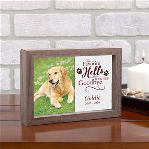 Pet Memorial Gifts | Framed Pet Art