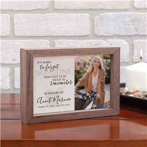 Personalized Memorial Sign | Photo Sympathy Gifts