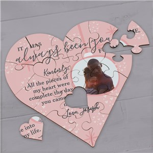 Personalized Valentine's Gift | Valentine Photo Puzzle