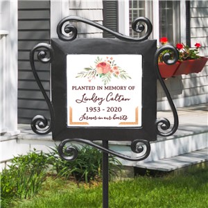 Floral Memorial Gifts | Personalized Memorial For Garden