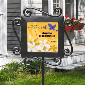 Personalized In Loving Memory Garden Stake | Memorial Gifts