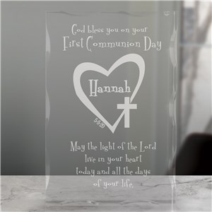 First Communion Personalized Keepsake