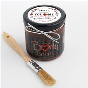 Chocolate Body Paint | Personalized Edible Valentine's Day Gifts