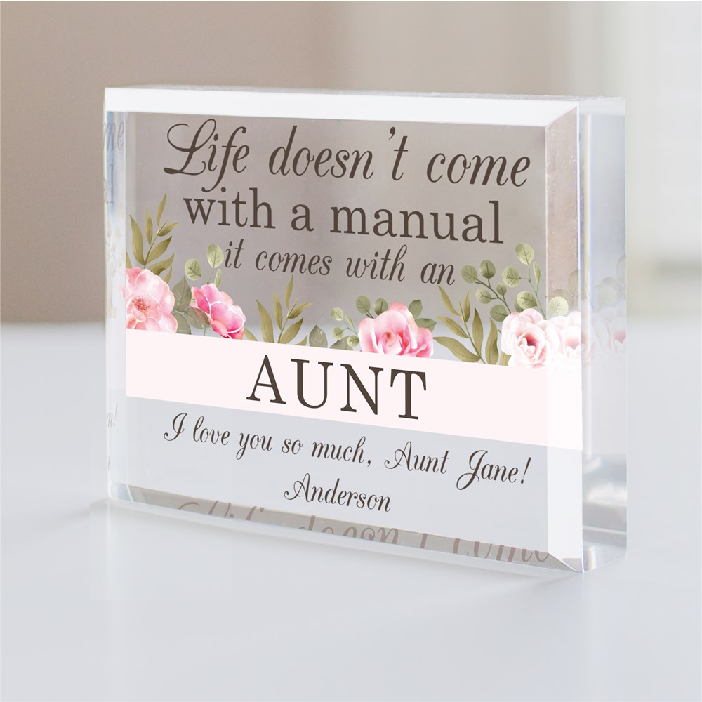 Personalized Mother's Day Acrylic Keepsake