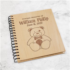 New Baby Keepsake Photo Album | Personalized Baby Photo Album