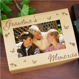 Personalized Memory Photo Keepsake Box | Engraved Memory Box