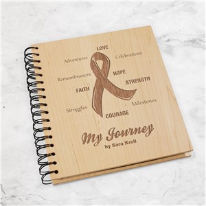 Engraved Breast Cancer Awareness Photo Album 736584