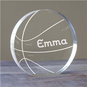 Engraved Basketball Keepsake 737272R