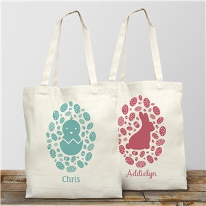 Personalized Kids Easter Tote | Easter Gifts For Kids