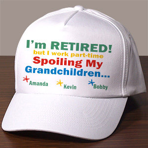 Personalized Retirement Hat