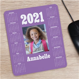 Picture Perfect Photo Calendar Mouse Pad