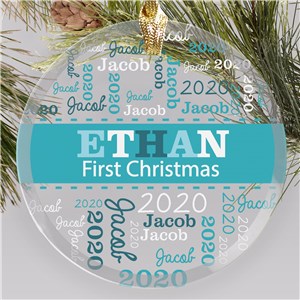 Personalized Baby Ornaments | Customized New Baby Christmas Ornament