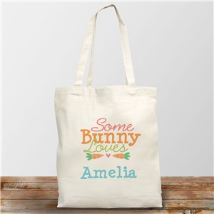 Personalized Easter Tote