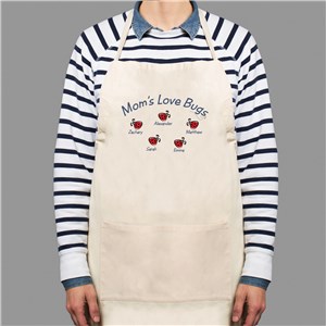 Love Bugs Personalized Apron | Personalized Aprons