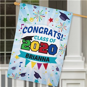 Graduation House Flags