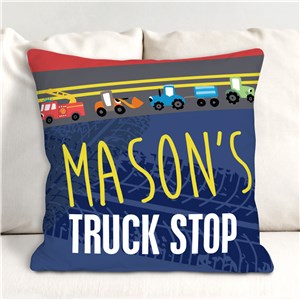 Kids Personalized Room Decor | Kids Truck Bedding