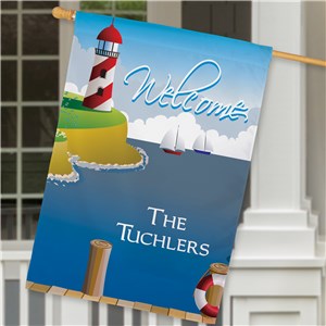 Personalized House Flags | Seaside House Flags