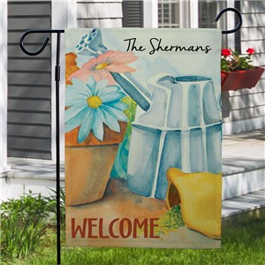 Personalized Spring Garden Flag | Personalized Garden Flags