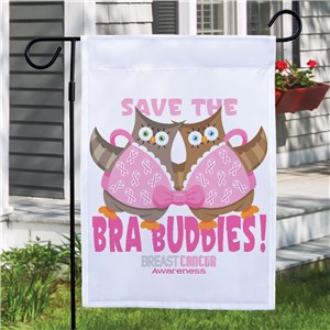 Save the Hooters Breast Cancer Awareness Garden Flag 83052342