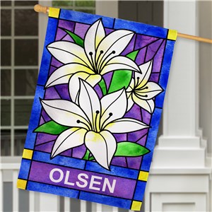 Personalized House Flags | Easter Home Decor