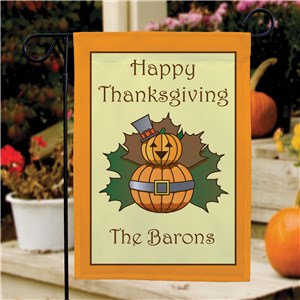 Personalized Thanksgiving Garden Flag  83059852