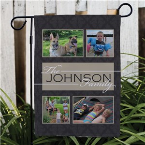 Family Collage Photo Garden Flag | Personalized Garden Flags