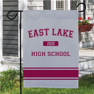 Personalized High School Pride Garden Flag 83075422