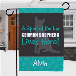 Personalized Dog Breed Garden Flag | Personalized Garden Flags