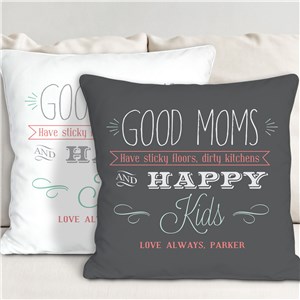 Sayings Personalized Throw Pillow | Mom Pillow