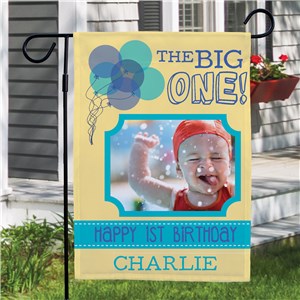 First Birthday Garden Flag | Personalized Garden Flags