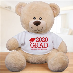 Personalized Grad Teddy Bear | 2019 Graduation Gifts