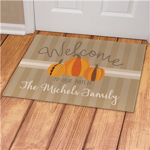 Welcome To Our Patch Doormat | Personalized Doormat