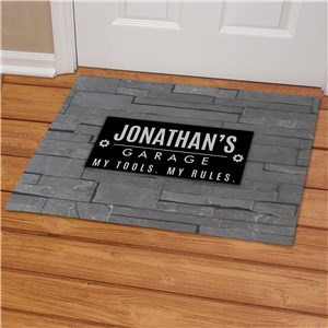 Garage Mat for Him | Personalized Door Mats