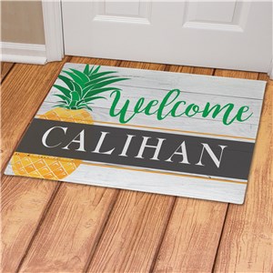 Custom Doormats with Name | Pineapple Door Mat