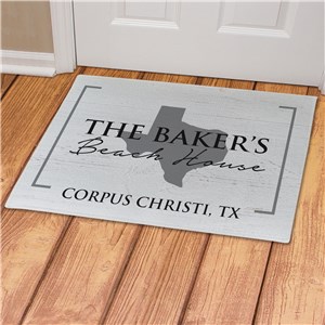 Personalized State Collection Doormat 831147427X