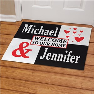 Just the Two of Us Doormat | Romantic Home