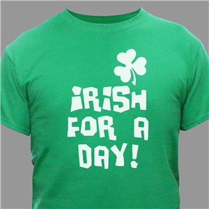 St. Patrick's Day Shirts | Irish For A Day