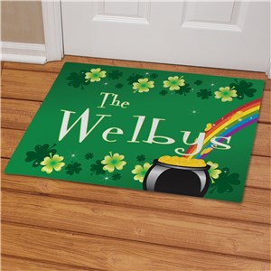 Irish Rainbow Welcome Mat | Irish Welcome Mat