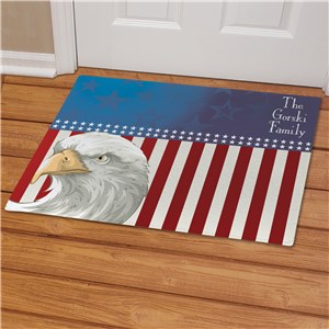 Personalized American Pride Doormat | Personalized Doormats