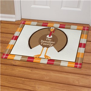 Welcome Turkey Personalized Doormate 83130687