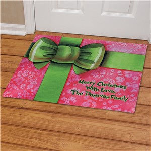 Personalized Christmas Gift Doormat 83138137