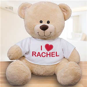 Valentine's Day Teddy Bear | Your Name On A Teddy Bear